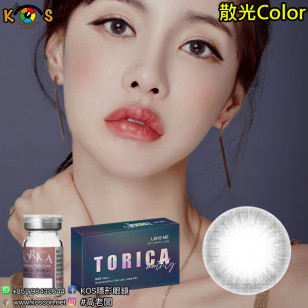 【散光】Lensme Torica Lagoon Gray 토리카 라군 그레이 (난시 교정용) 每月抛棄散光彩妝隱形眼鏡